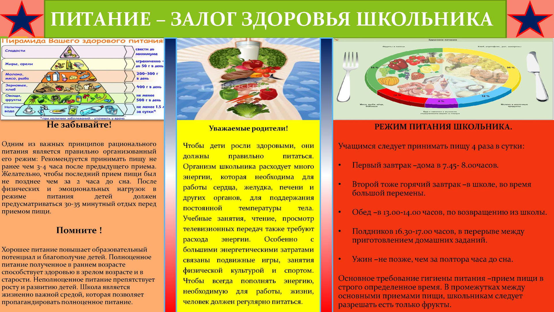 Реферат: Организация питания школьников